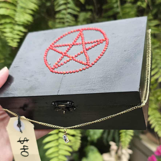 Pentagram/Evil Eye - Trinket Box