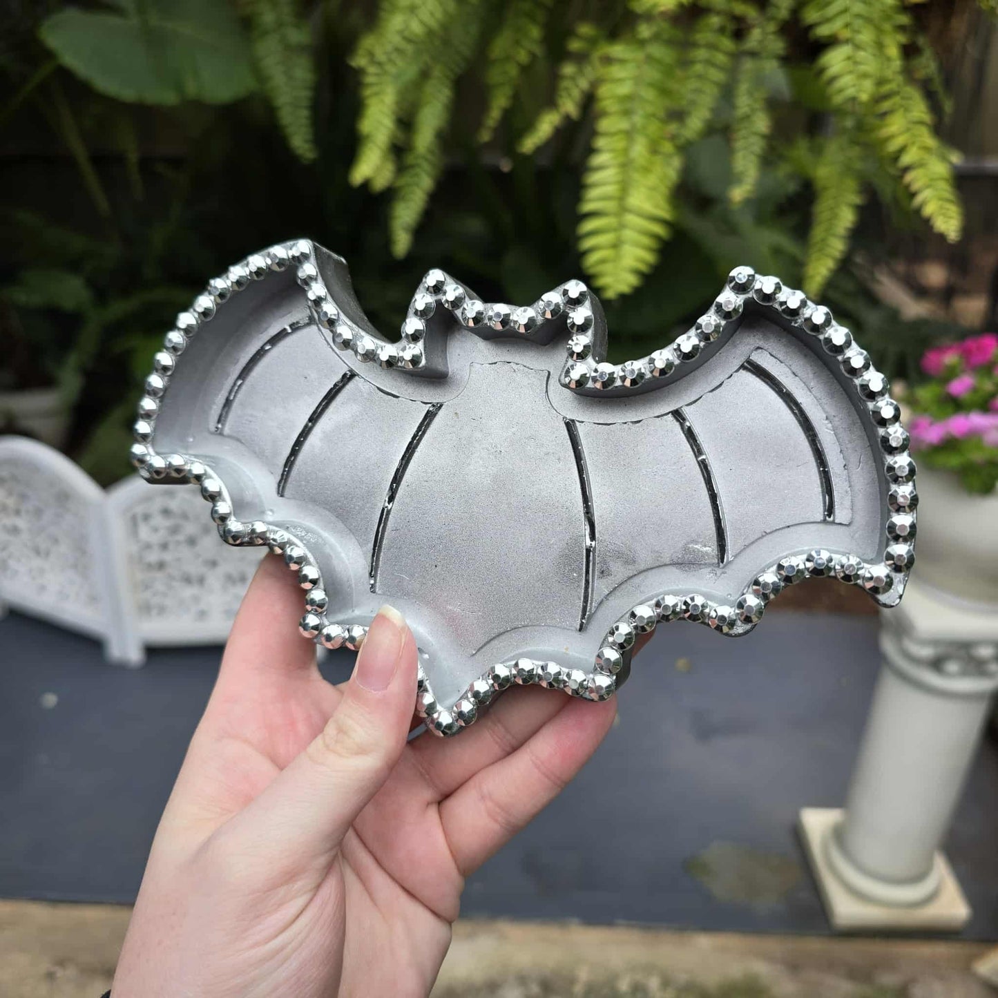 Silver Bat - Trinket Tray