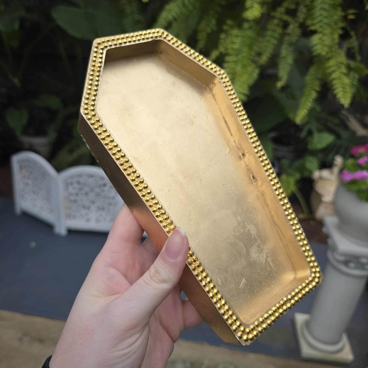 Gold Coffin - Trinket Tray