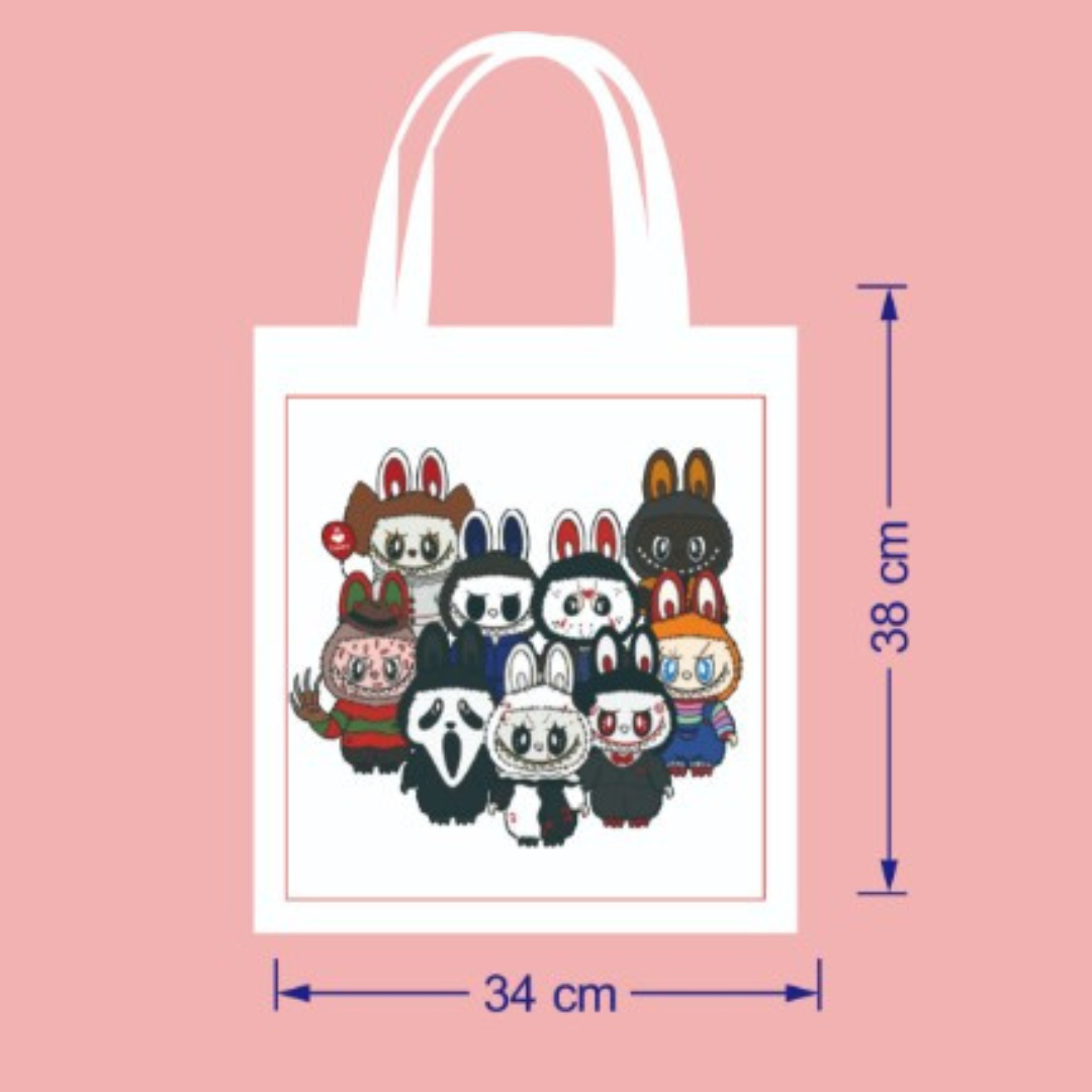 Horror Icon - Labubu Tote Bag